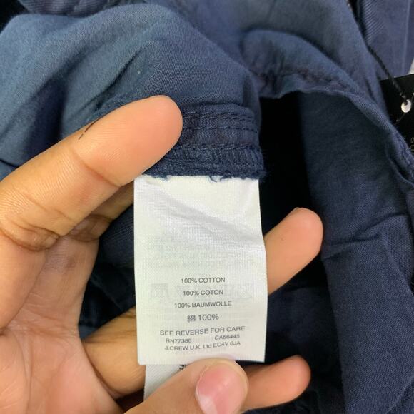 NEW J.Crew Chino Shorts Women's 4 Navy Casual Summer Essential - Picture 10 of 11